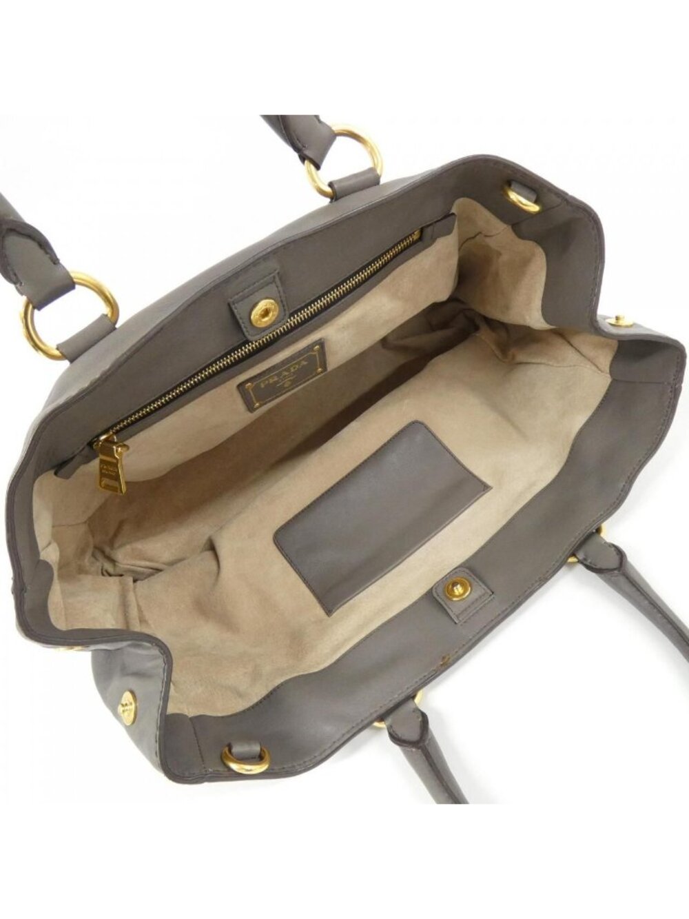 Prada Bag Handbag Gold - Picture 8 of 8